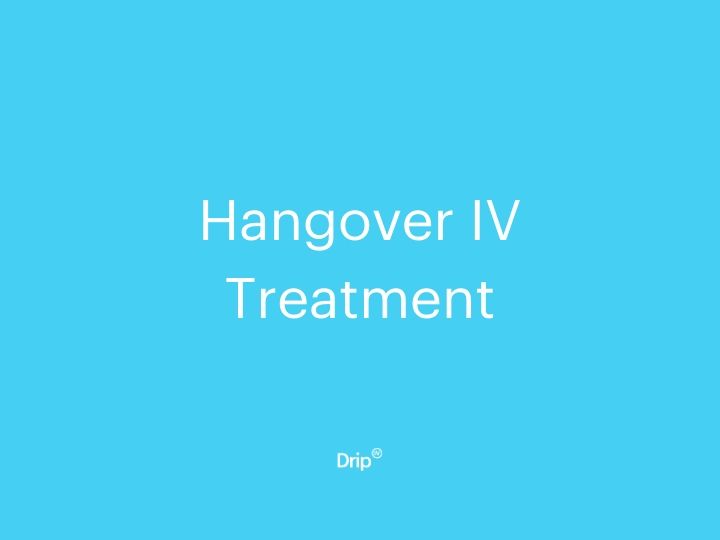 Hangover IV Treatment