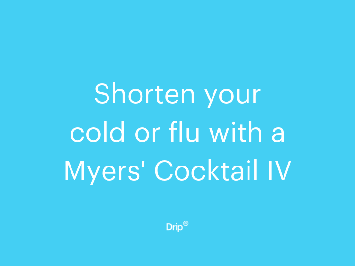 how to shorten your cold or flu